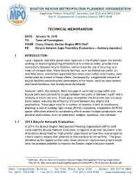 Bicycle Network Gaps Feasibility Evaluations – Sudbury Aqueduct