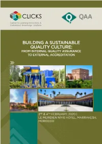 Building a Sustainable Quality Culture: from Internal Quality Assurance to External Accreditation