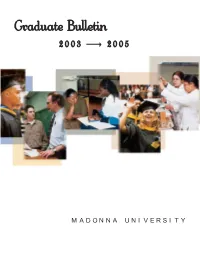 Bulletin 2003-2005