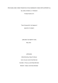 Processing and Characterization of Polycarbonate Foams with Supercritical