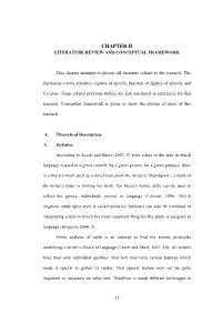 Chapter Ii Literature Review and Conceptual Framework