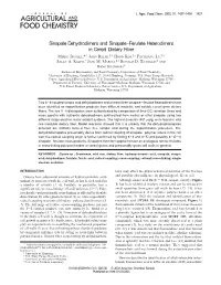 Sinapate Dehydrodimers and Sinapate-Ferulate Heterodimers In