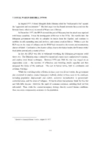 Total War in Eritrea, 1978-84