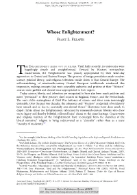 Whose Enlightenment?