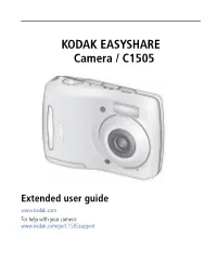 KODAK EASYSHARE Camera / C1505