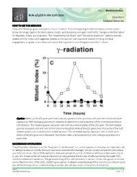 Role of P53 in the Cell Cycle Data Point Educator Materials