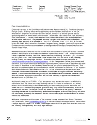 View / Open Emile Timber Sale Project EA.Pdf