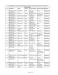 Dr. Radhakrishnan OBC.Xlsx