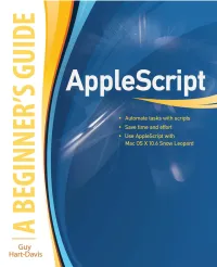 Applescript: a Beginner's Guide" & Tab & Tab & "Chapter 14"