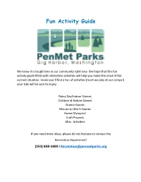 Fun Activity Guide