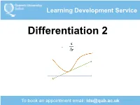 Implicit Differentiation