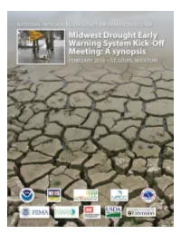 Midwest Drought Early Warning System Kickoff Meeting 1