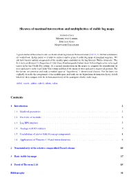 Sheaves of Maximal Intersection and Multiplicities of Stable Log Maps