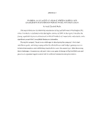 Writing Rapidly and Establishing Standards in Web Software Documentation