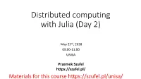 Warm-Up: Computations Using Multiple Cores on a Single Machine