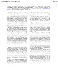 Surface Material Analysis of S-Type Asteroids: Removing the Space 1 1 1 Weathering Effect from Reflectance Spectrum