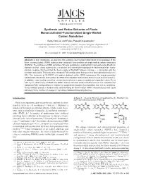 Synthesis and Redox Behavior of Flavin Mononucleotide