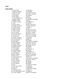 2020 Topps Chrome UEFA Sapphire Edition Checklist.Xls