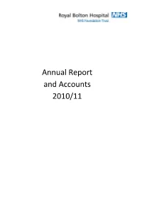 Annual Report and Accounts 2010/11