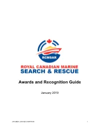 Awards and Recognition Guide