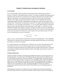 Interferometry and Aperture Synthesis
