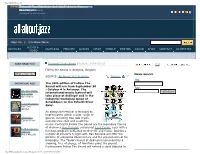 Jazz | Allaboutjazz.Com