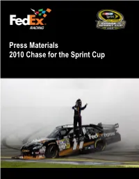 Press Materials 2010 Chase for the Sprint Cup