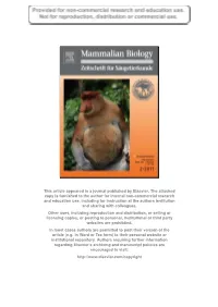 This Article Appeared in a Journal Published by Elsevier. the Attached