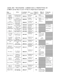 1-LISTE DES VIDANGEURS AGREES 45 À Partir De 2010-11…