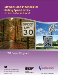 85Th Percentile Speed