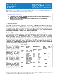 Ghana – Floods Situation Report #2 29Th June 2010