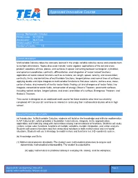 Multivariable Calculus PEIMS Code: N1110018 Abbreviation: MULTCAL Grade Level(S): 11-12 Number of Credits: 1.0