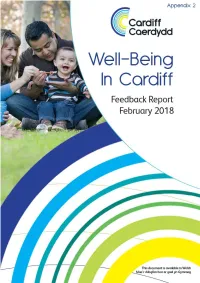 Well-Being in Cardiff Feedback Report