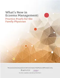 What's New in Eczema Management