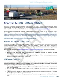 Chapter 12. Multimodal Freight