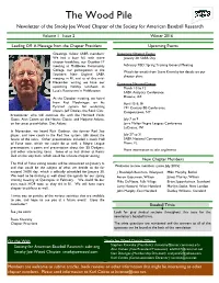 SABR Newsletter Winter 2016 Draft V3 FINAL