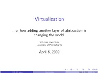 Virtualization