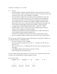 24.901 Lecture 17: Tone III: Intonation and Phrasing