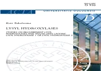 Lysyl Hydroxylases. Studies on Recombinant Lysyl Hydroxylases and Mouse Lines Lacking Lysyl Hydroxylase 1 Or Lysyl Hydroxylase 3