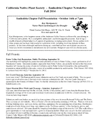 Sanhedrin Chapter Newsletter Fall 2014