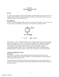 Trecator (Ethionamide Tablets, USP)