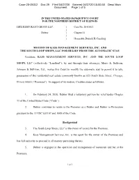 04/27/2020 Creditors' Motion for Relief from Automatic Stay