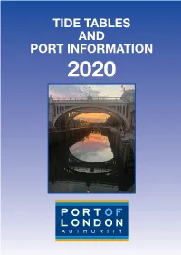 2020 Tide Tables