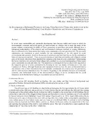An Investigation of Influential Factors in the Long-Term Survival of Vernacular Architecture in the Form of Cone-Shaped Dwelling