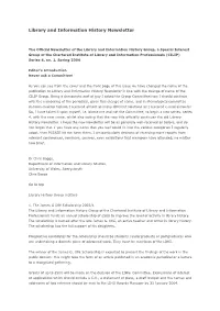 Newsletter Spring 2004
