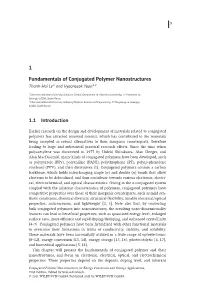 1 Fundamentals of Conjugated Polymer Nanostructures
