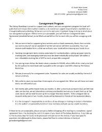 Consignment Packet