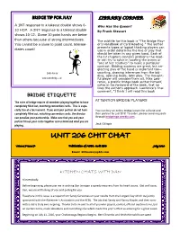 Unit 206 Chit Chat