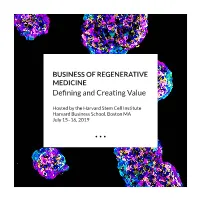 Defining and Creating Value