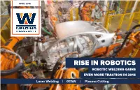 Rise in Robotics